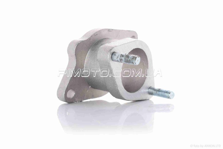 Патрубок карбюратора (колектор) CG125/150 d28 + прокладки (алюмінієвий) #OEM A-036450 фото