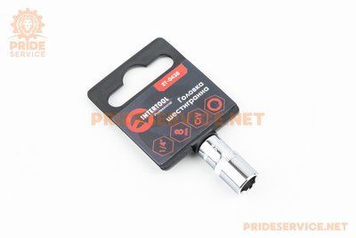 Головка торцевая 6-гранная 1/4" 8мм CrV (ET-0438) отличное качество P-702418 фото