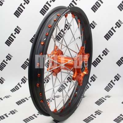 Диск задний R18*2.15J (ступица оранж.) KOVI КТ NC250-4Т PRO tm-19189 фото