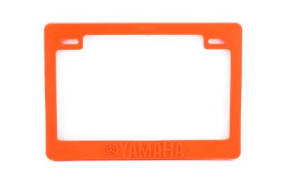 Рамка під номер на скутер (помаранчева) YMH P-6324 фото