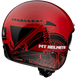 Мотошолом MT Le Mans 2 SV Cafe Racer B5 Matt Red XXL іспанська якість mt-000003996_2 фото 2