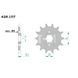 Зірка передня CHOHO Lifan LF150/200-10B 428*15 lifan LF200-10S (KPR200) відмінна якість tm-Ю0004989 фото 2