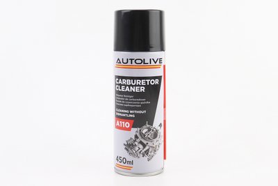 Очисник карбюратора "CARBURETOR CLEANER", Аерозоль 450ml 304568 фото