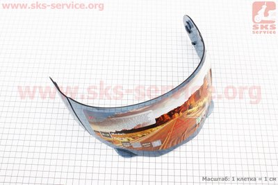 Скло шолома HF-119, тоноване (можливі потертості незначні, див. фото) 330884 фото