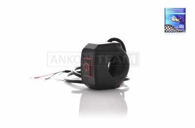 Удлинитель заднего амортизатора, к-т 2 шт.: 45 мм, красный - AM A-002128 фото