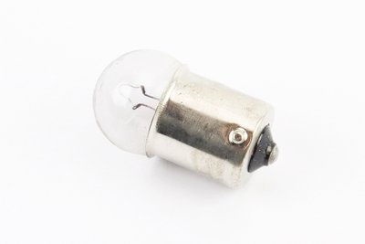 Лампа поворота (белая с цоколем) 12V/5W G18 BA15s 337678 фото