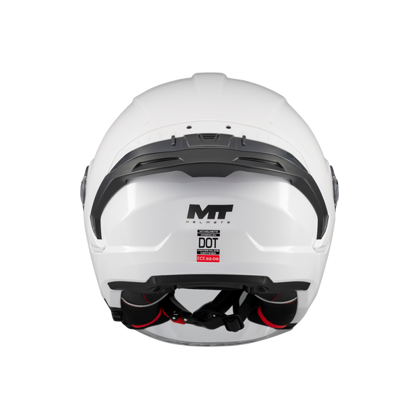 Мотошлем MT COSMO SV PURE A0 Gloss S испанское качество mt-136100PA0104 фото