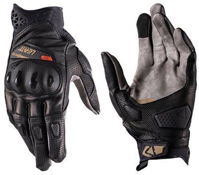 Моторчатки LEATT 8.5 X-Flow Adventure Short Glove Stealth L (10) юго-африканское качество mt-6026003752 фото