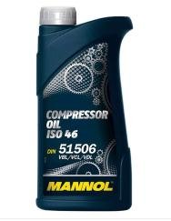 Олія 1л (компресійна, Compressor Oil ISO 46) MANNOL M-765 фото