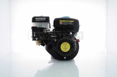 Двигун м/б 170F (бензиновий 7 л.с., D-25mm, під шліць) "GX220" чорний A-032902 фото