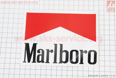 Наклейка "Marlboro" 14х11 502410 фото