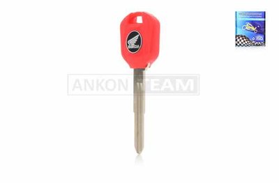 Ключ замку запалювання (заготівля) Honda червоний "LIPAI" A-010612 фото