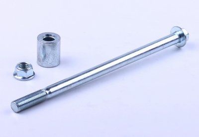 Вісь колеса переднього Delta (L-180mm, D-10mm) + втулка AMG N-273916 фото