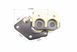Гальмівний супорт задньої системи (двопоршневий)+колодки ТИП №3, золотистий відмінна якість 317590 фото 4