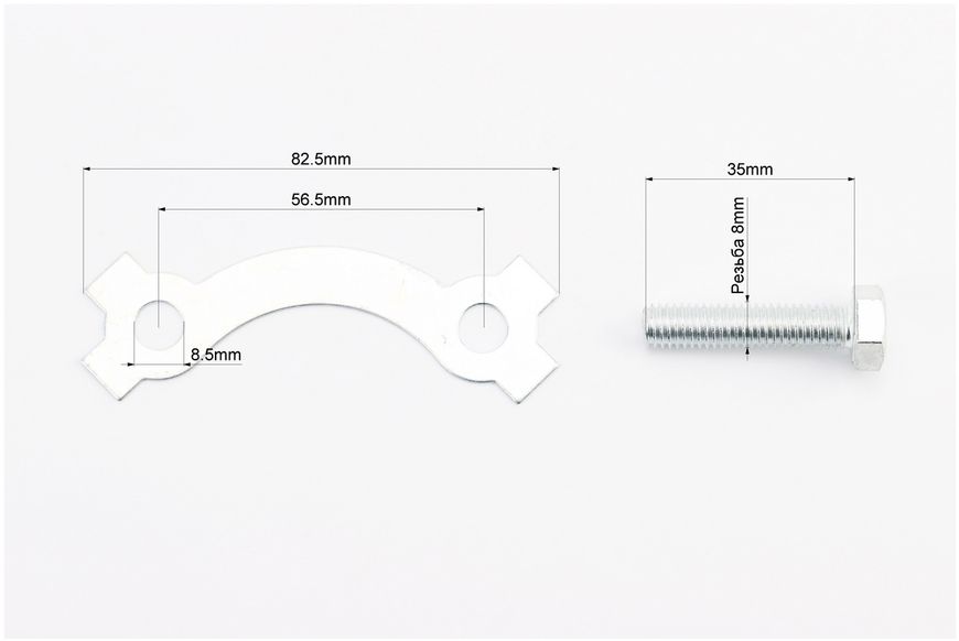 Шайба фиксатор задней звезды 2шт + болты 4шт 361024 фото